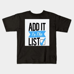 Bullet Journal Kids T-Shirt